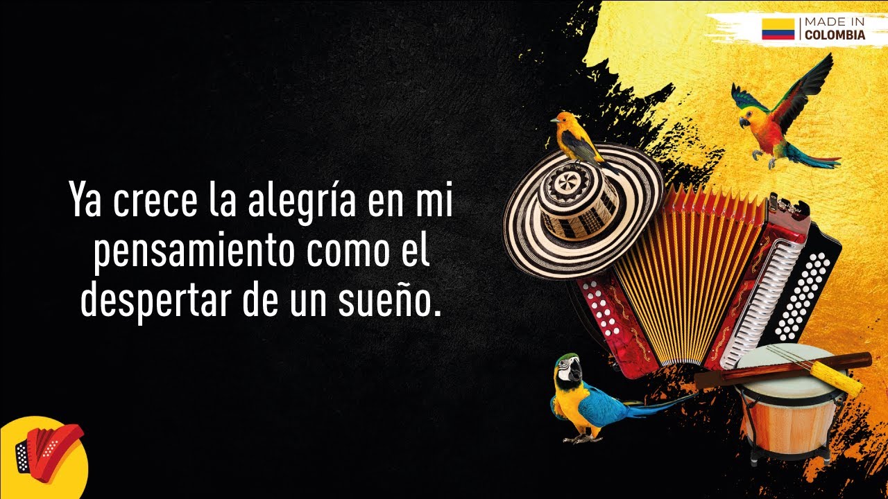 La Creciente, Binomio De Oro, Video Letra - Sentir Vallenato