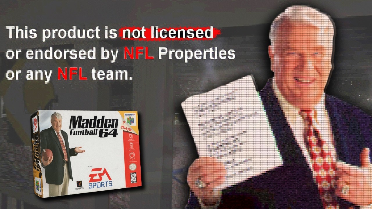 Как Madden лишилась лицензии NFL