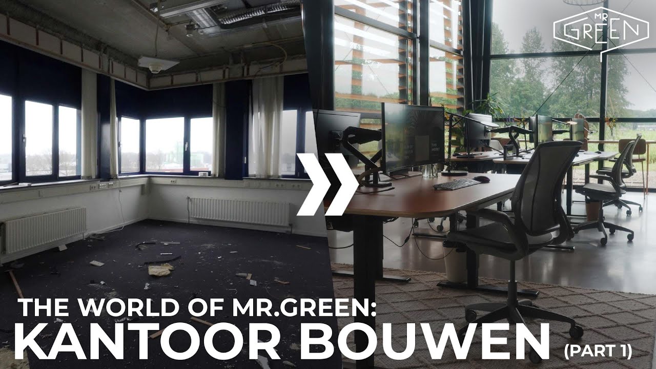 Het ultieme kantoor bouwen! PT.1 | The world of Mr.Green