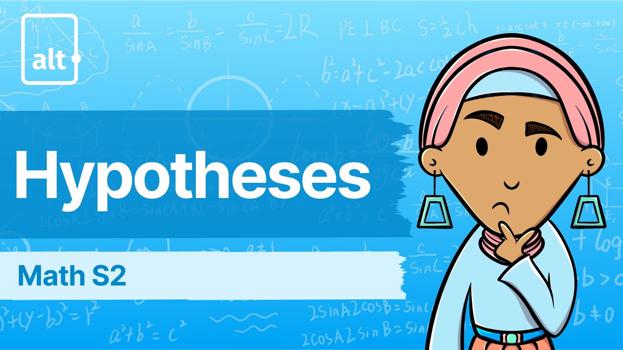 Hypothesis Tests Basic | Hypotheses | A level Maths S2 9709