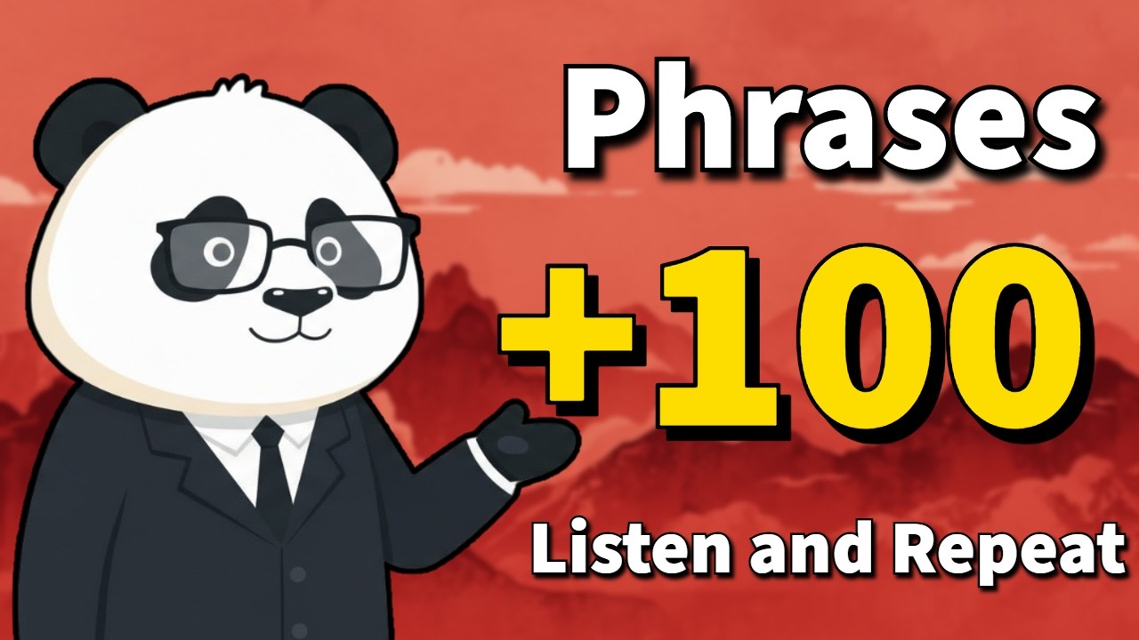 100+ Chinese Phrases to Train Your Ear 🗽 Listen & Repeat Method ✅ Beginner Practice