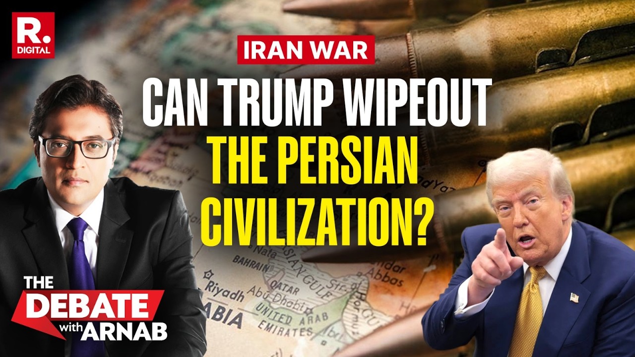 Debate With Arnab: Can Trump Wipeout Iran&rsquo;s Civilization With Brute Military Force?