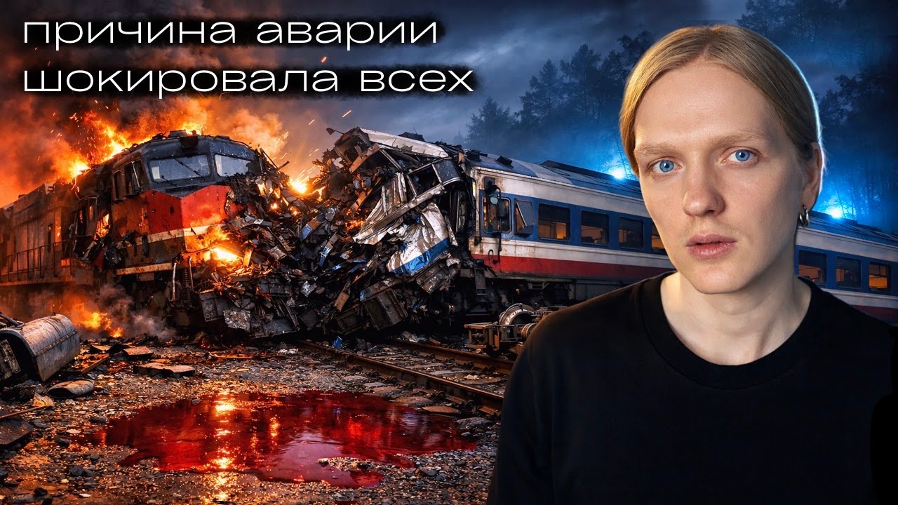 Самая УЖАСНАЯ авария: Машинист направил поезд в лоб другому