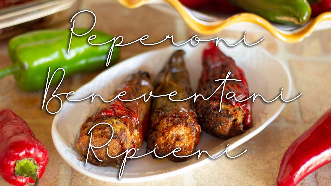 PEPERONI BENEVENTANI RIPIENI | Vegan | Facili e Veloci
