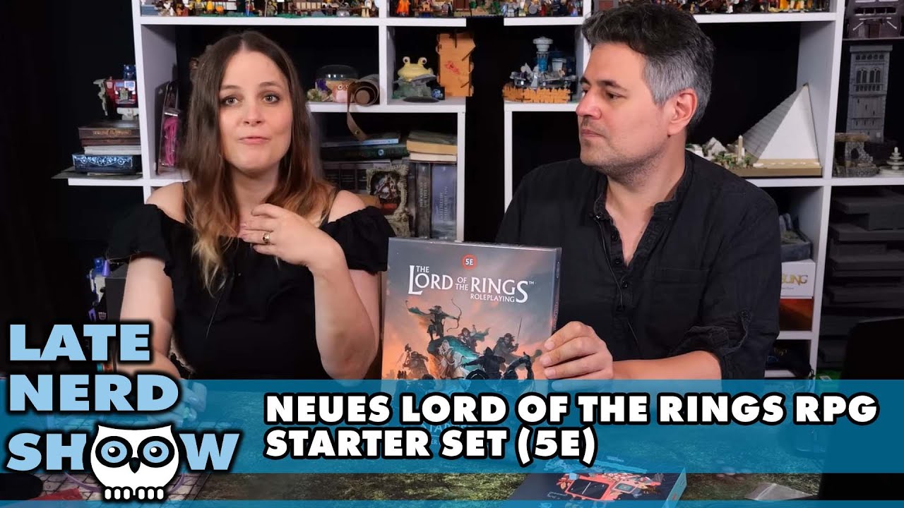 Was kann die neue Lord of the Rings RPG Starter Box? Late Nerd Show 
