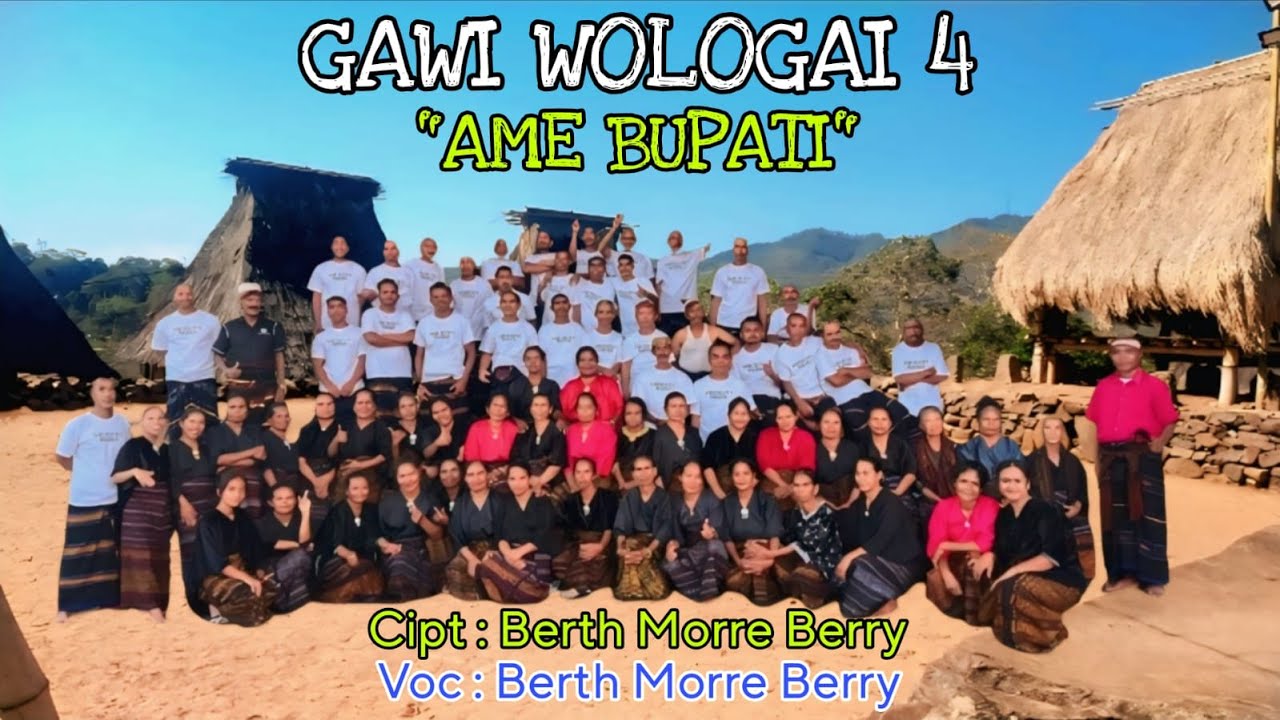 TARIAN ADAT LIO ENDE //GAWI WOLOGAI 4 //AME BUPATI //BERTH MORRE BERRY //YBF.PRODUCTION VIDEO