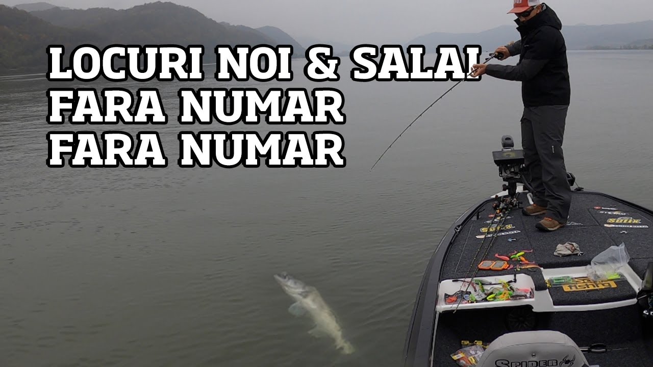 Am pescuit la SALAU pe LOCURI NOI - Fara numar! Fara numar!...