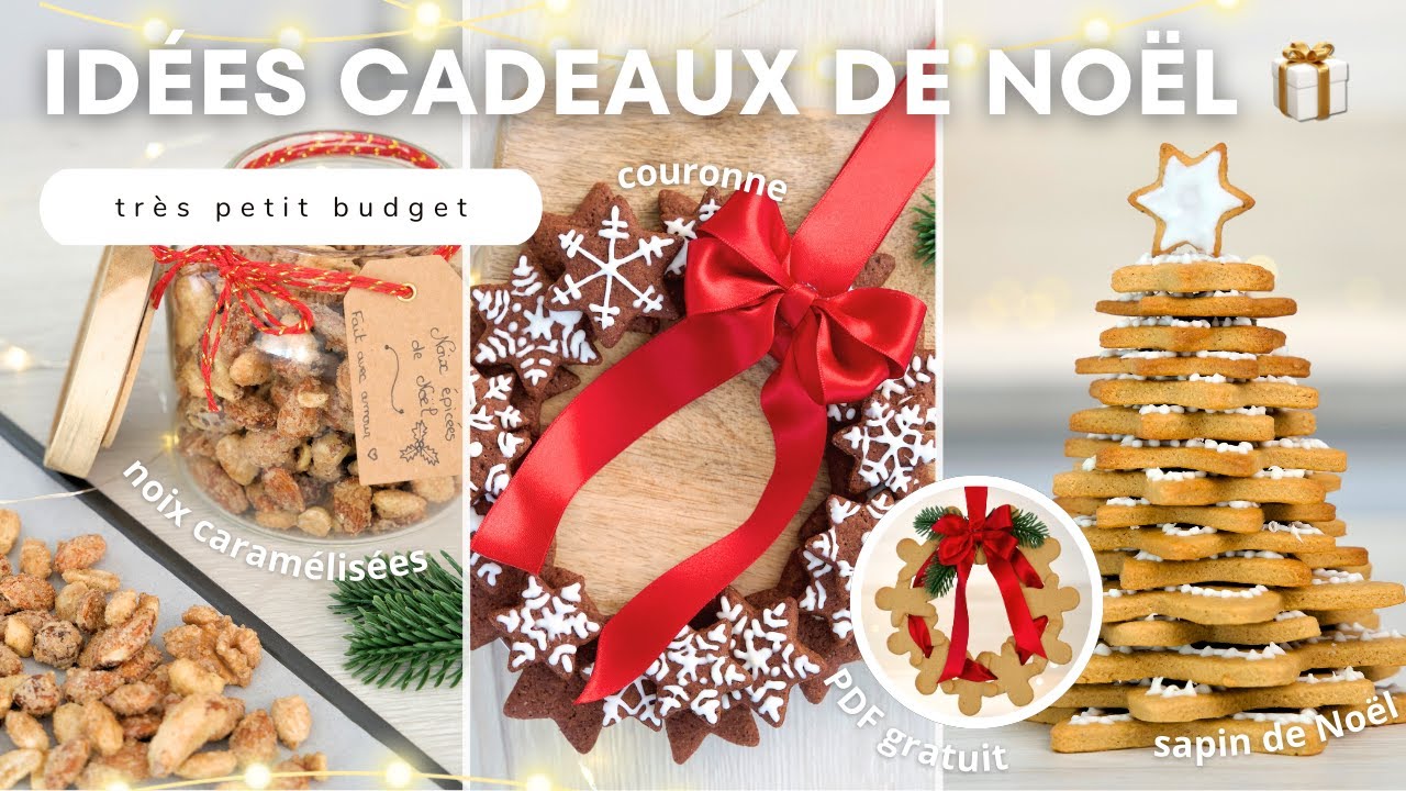 5 CADEAUX de noël à FABRIQUER 🎁 | DIY, idées cadeaux + CONCOURS✨