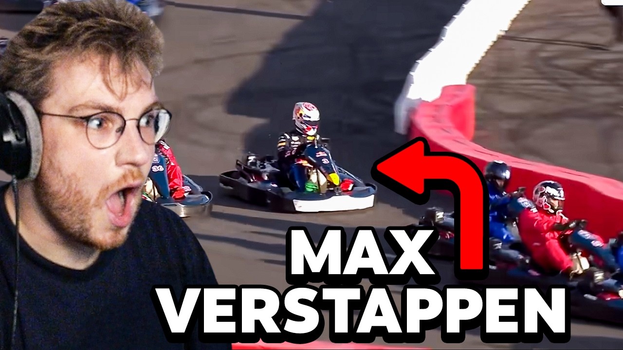 Can Max Verstappen Beat 100 Streamers in a Go-Kart?