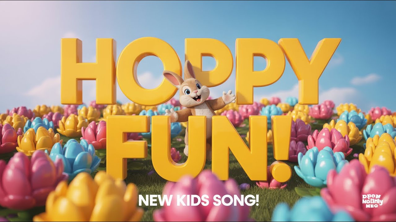 Bunny Songs English Nursery | Cute Rabbit Kids Rhymes and Funny Bunny Dance Music Fun