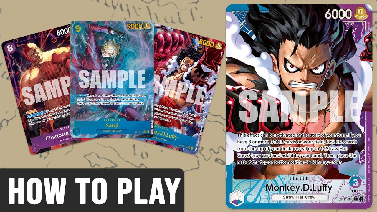 How To Play UP Luffy - One Piece TCG
