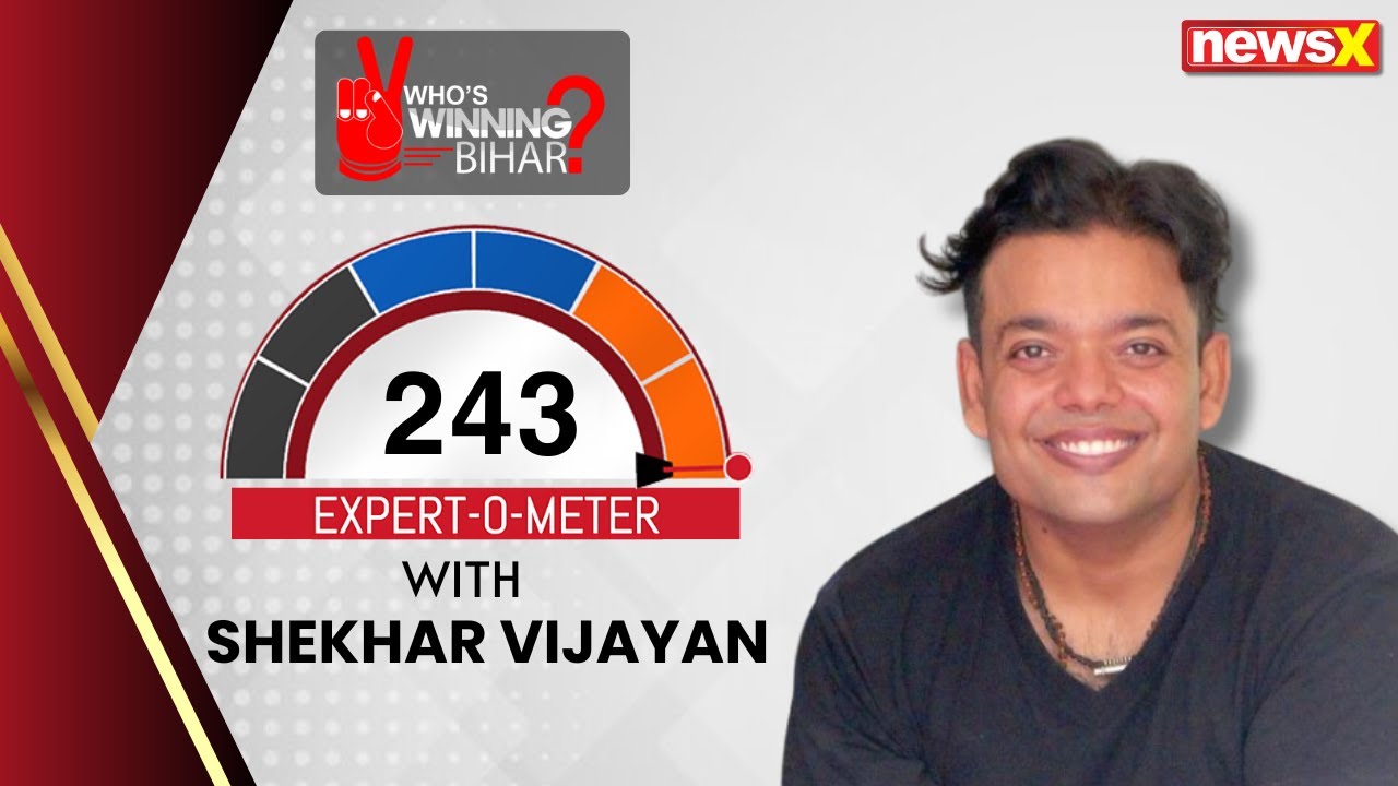 NewsX Expert-o-Meter : Shekhar Vijayan's Bihar Election Prediction | NewsX