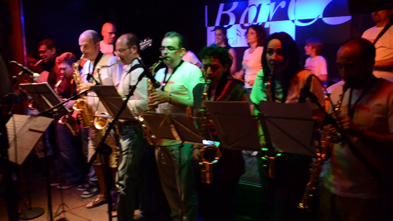 All of me, Rythm sax band, Sala barco.