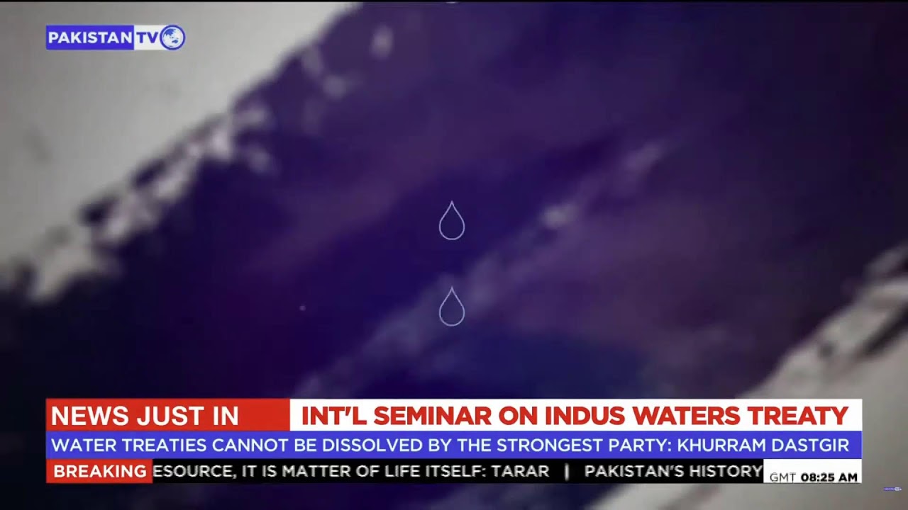 Pakistan hosts International Seminar on Indus Waters Treaty, Live