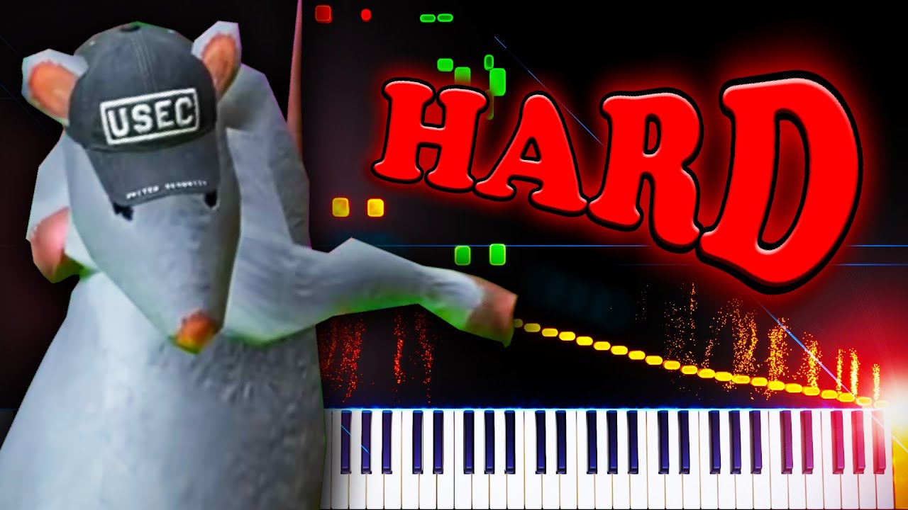 Chess Type Beat (dancing rat meme) - Piano Tutorial