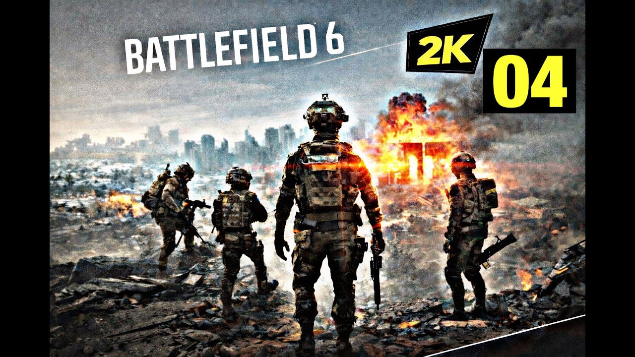تختيم لعبة battlefield 6 بدقة 2k المرحلة 4