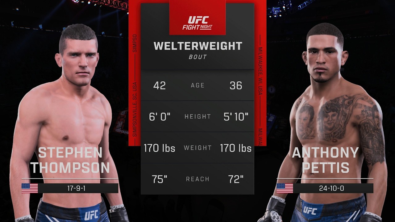 VBL 1/6 WW: Stephen Thompson vs Anthony Pettis