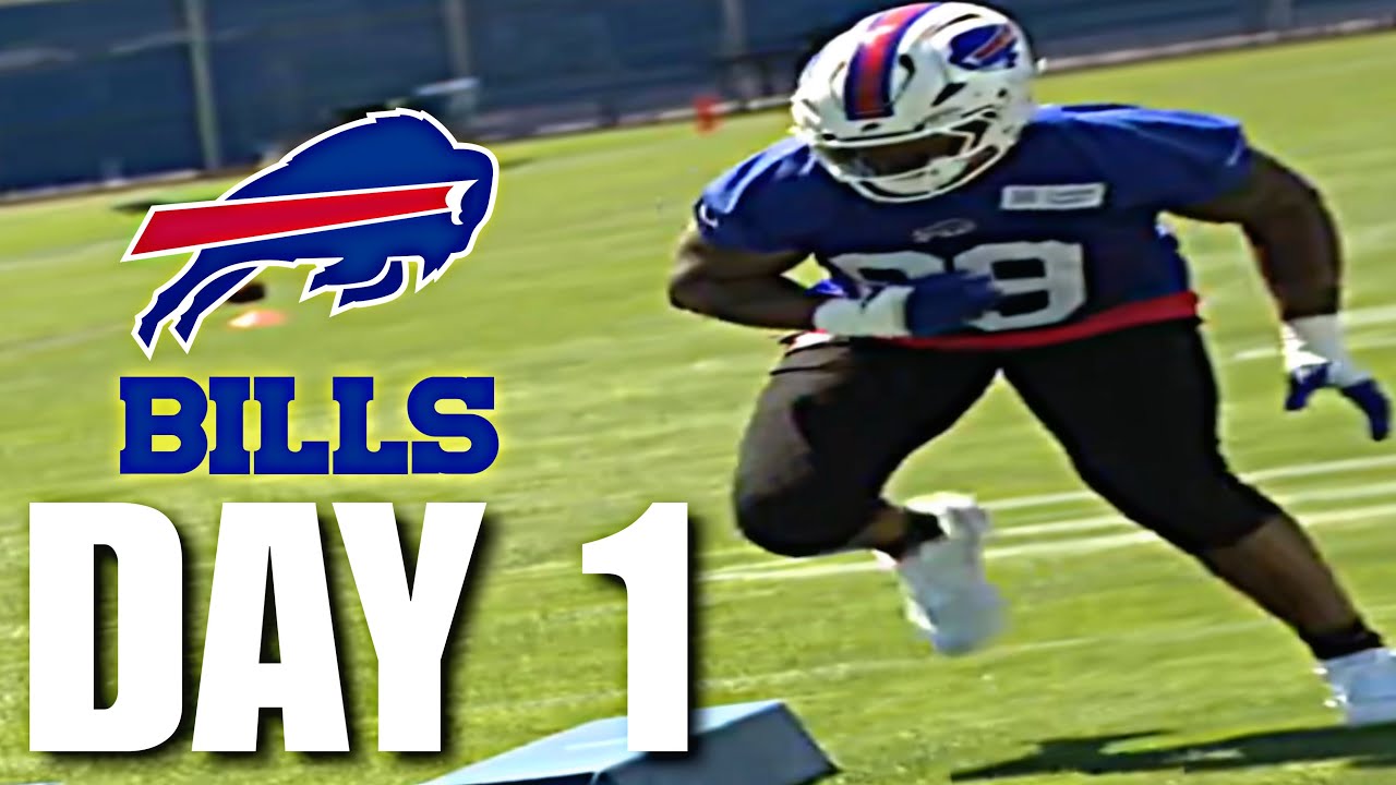 Buffalo Bills Rookie Minicamp DAY 1 HIGHLIGHTS: TJ Parker NASTY First Look During DRILLS!