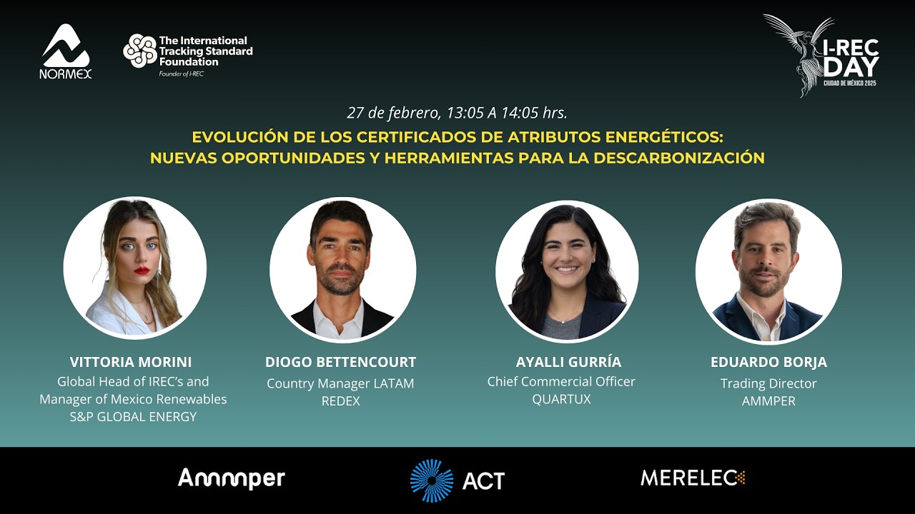 IREC DAY México 2026. Panel 2. 