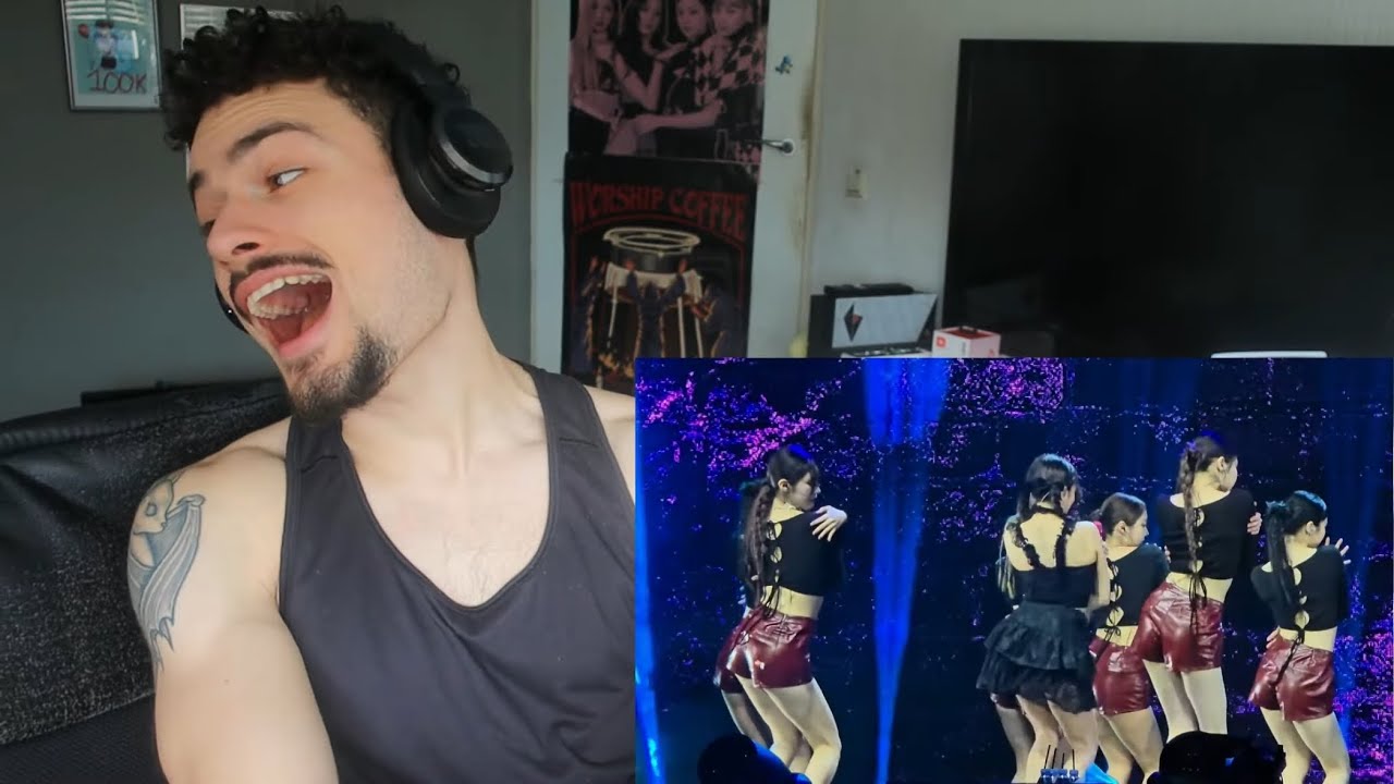 I DEAD!! JISOO Hugs & Kisses Live Lights Love Action in Manila Philippines REACTION