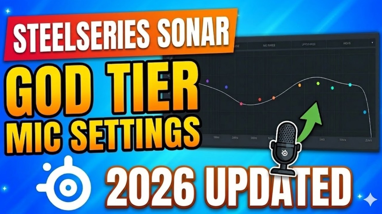 Steelseries Sonar Best Mic Settings (2026 Guide)