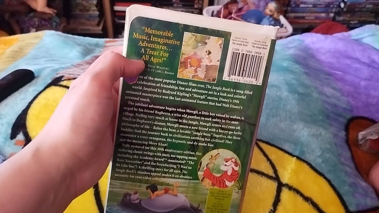 The Jungle Book VHS Review 