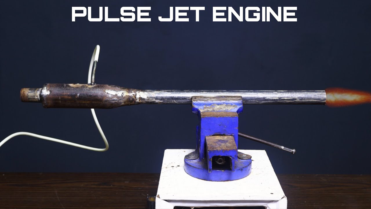 World’s Simplest Jet Engine – DIY Pulse Jet Build