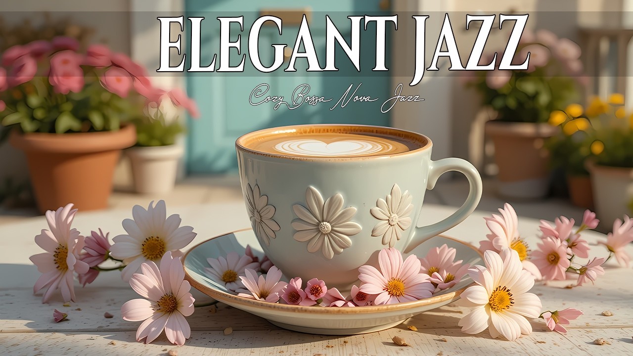Happy Calm Jazz ☕ Relaxing Jazz Instrumental & Elegant Bossa Nova for Positive Mood