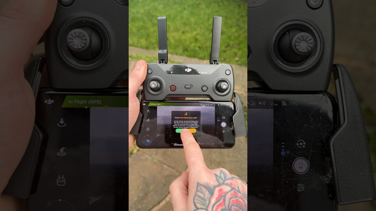 DJI SPARK | Return to Home 