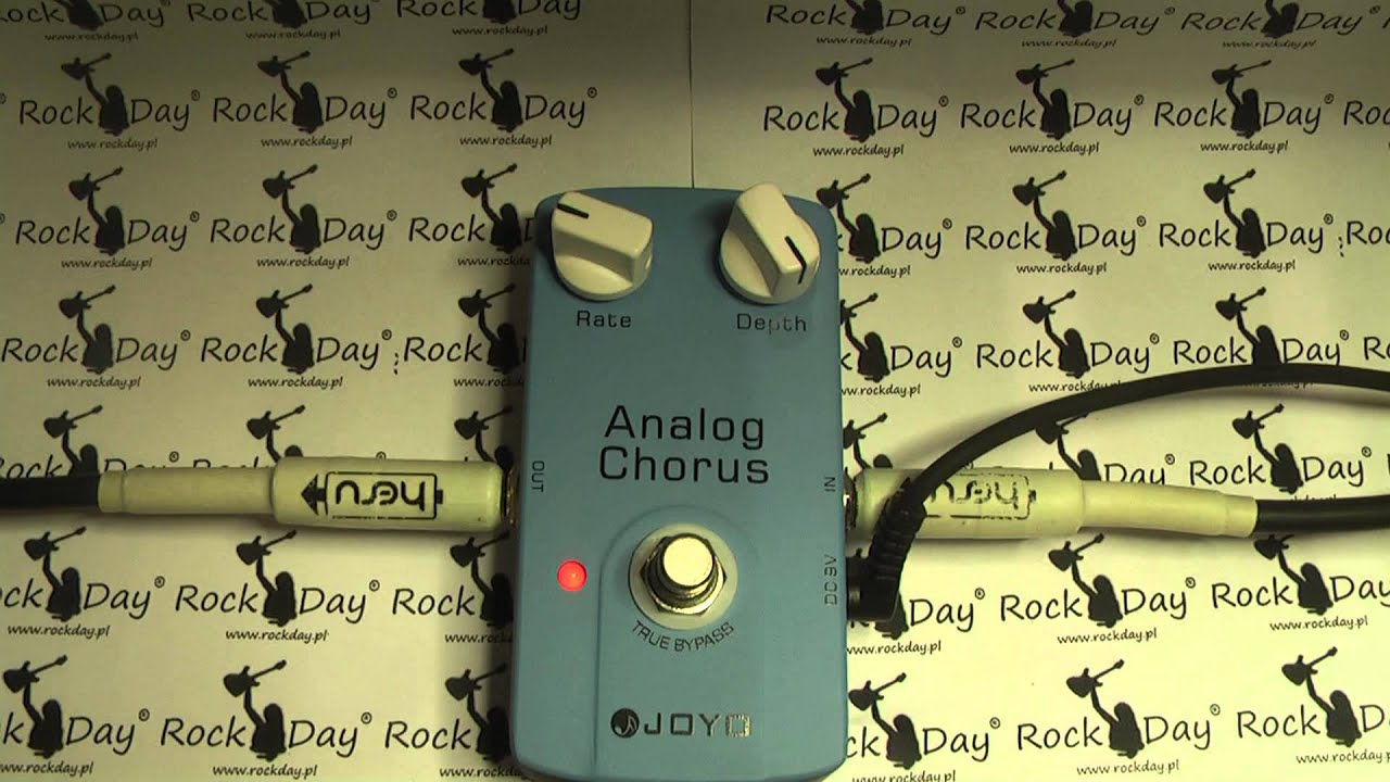 JF-37 JF 37 Joyo Analog Chorus guitar effect efekt gitarowy test review - RockDay Pietraszek
