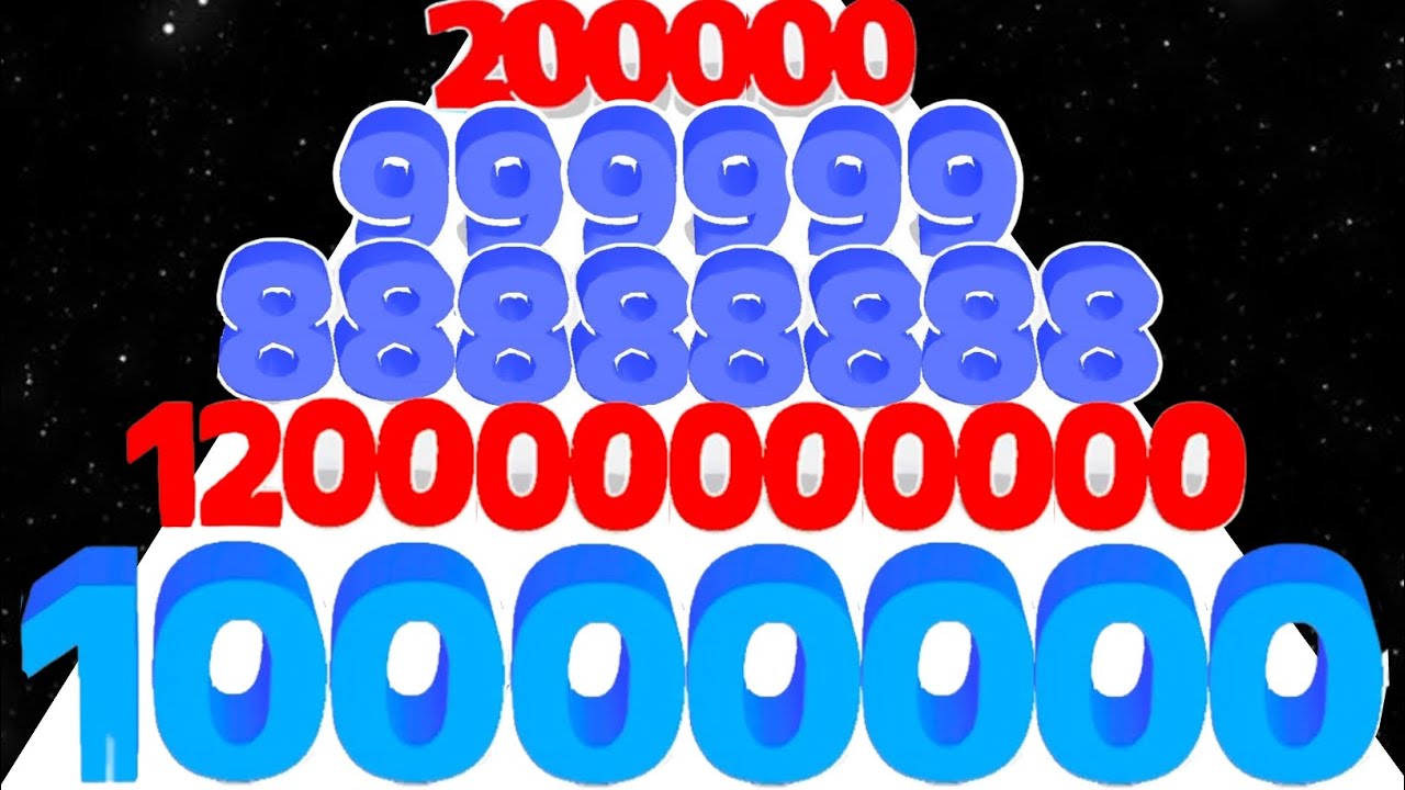 Number Master (vs) Jelly Run 2048 - All Levers (Max Level) New Game