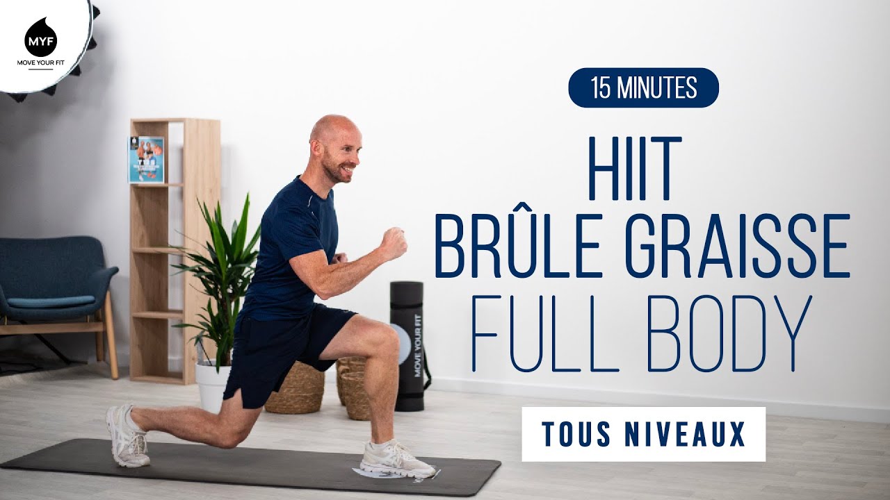 15min de HIIT pour BRÛLER LA GRAISSE 🔥  - Alexandre Mallier - Move Your Fit