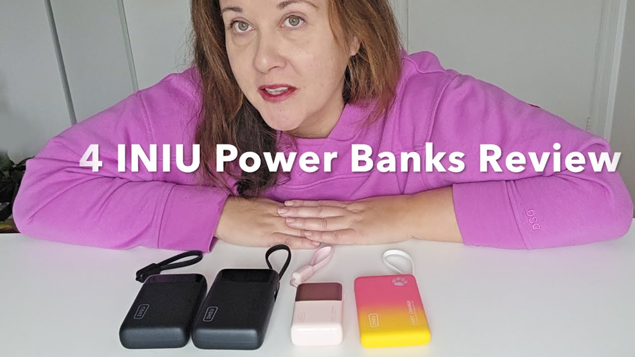 Putting 4 INIU power banks against each other! 10,000 vs 20,000mAh?