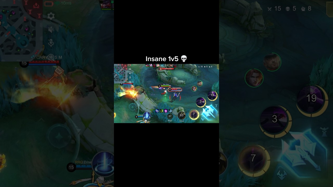 Insane 1v5 💀 