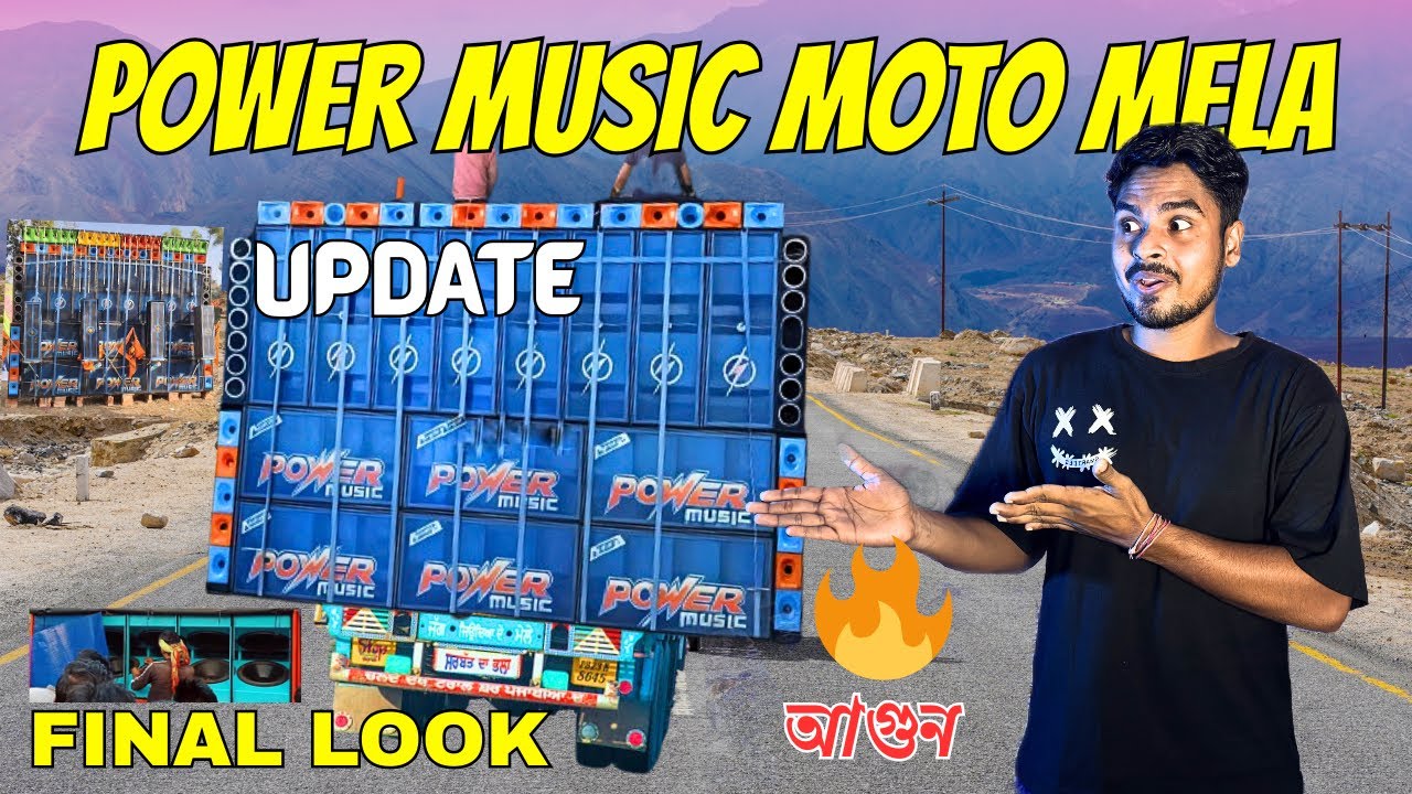 Power Music Moto Mela Track Loding Update 💥 // First Time Truck  🚛 Loding Power Music @Djweb301