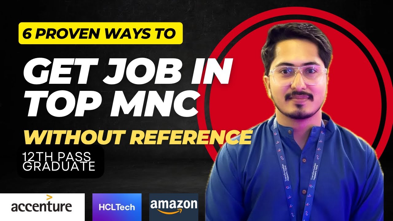 How to Get Job in MNC || Without Any Referral || (Step-by-Step Guide) @Pandeyonpoint
