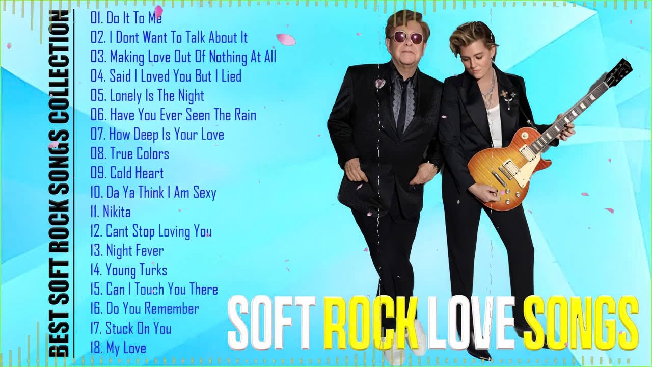 Rod Stewart, Elton John, Eric Clapton, Phil Collins, Lobo 📀 The Best 50 Soft Rock Songs Of All Time