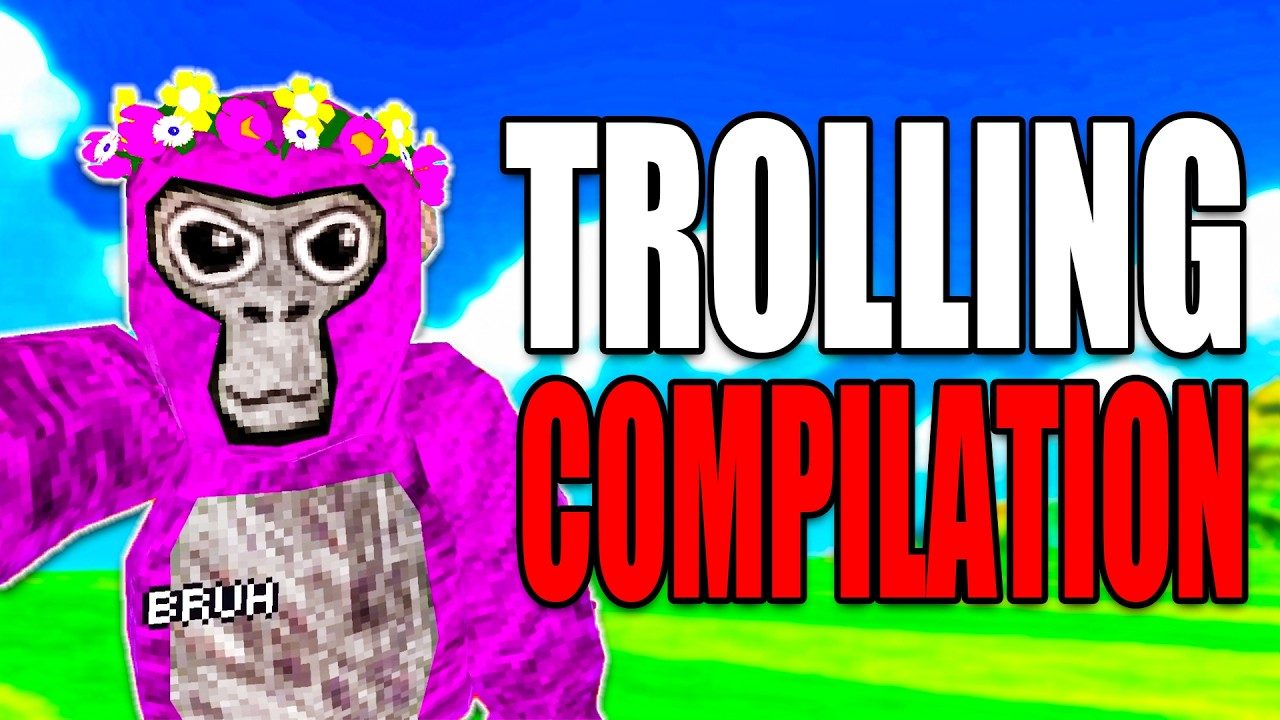 The Funniest Gorilla Tag Trolling Compilation EVER (4 HOURS!!)