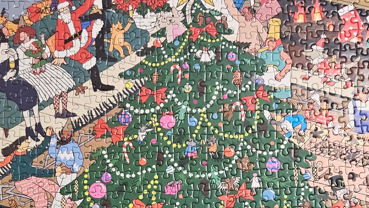 Merry in the Making 1000 piece jigsaw puzzle