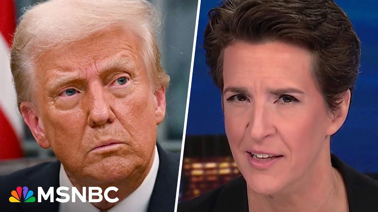 Maddow warns of likelihood of Trump admin cooking economic stats to hide poor performance