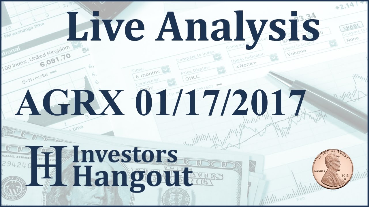 AGRX Stock Live Analysis 01-17-2017