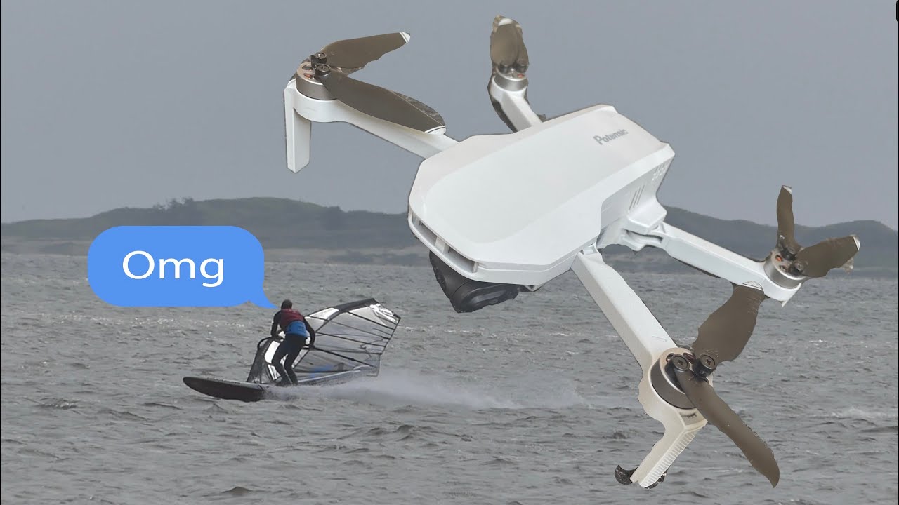 Can the “cheap” Potensic Atom drone work for windsurf and windfoil videos. Review from a  beginner