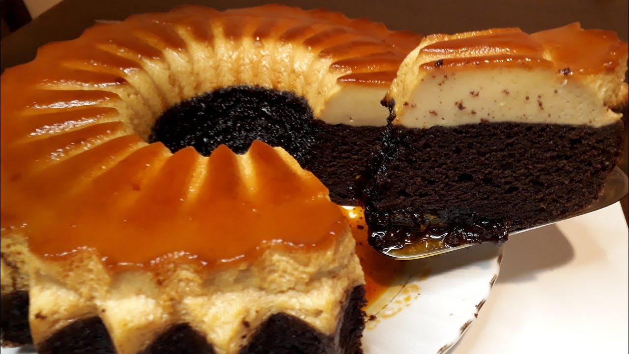 SİHİRLİ KARAMELLİ KEK TARİFİ🥧🥧 #sihirlikaramellikek #kek #karamel