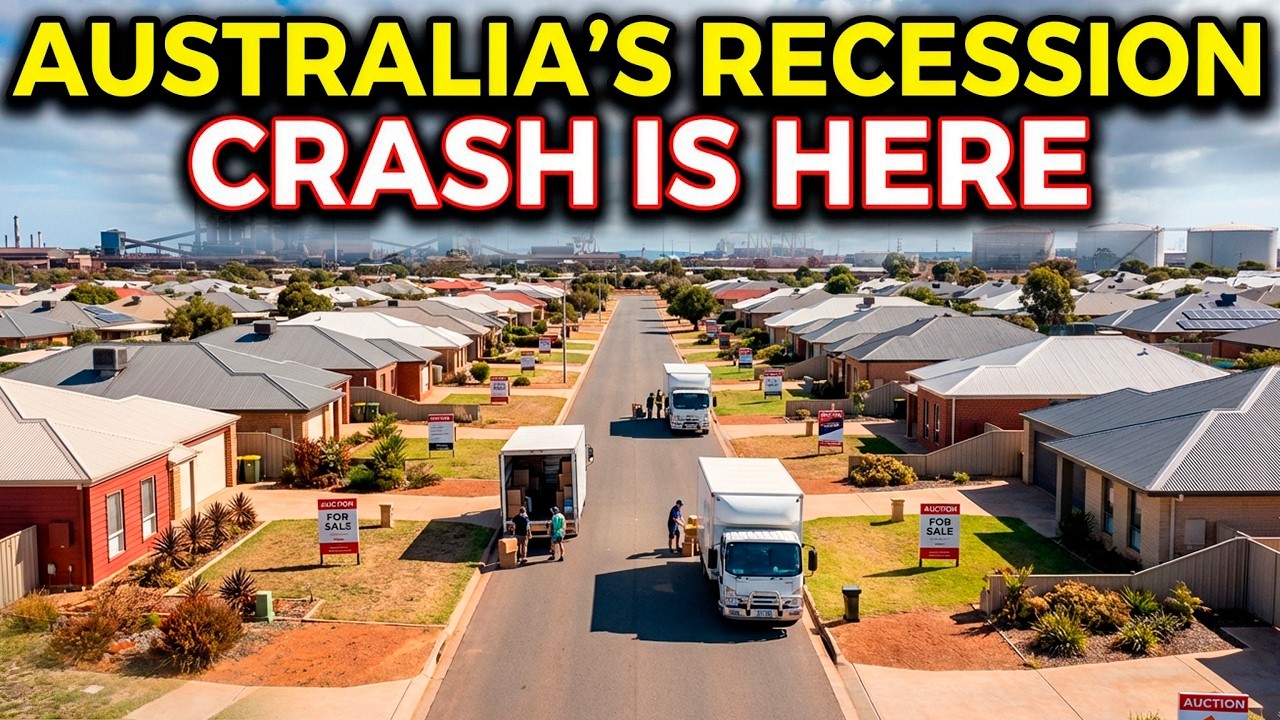 These 12 Australian Cities Will COLLAPSE First as Recession HITS