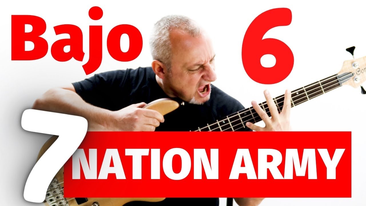 ✳️  Como Tocar Seven Nation Army en Bajo ✳️  Seven Nation Army Bajo Tutorial