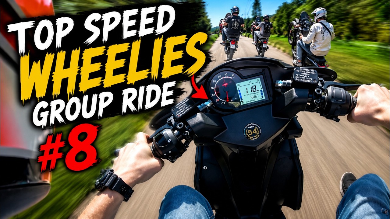 Aprilia SR50 R | Group Ride #8