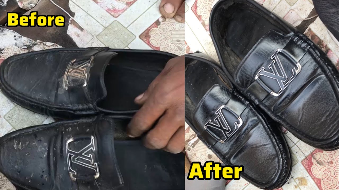 Most Satisfying Shoe Shine Ever 🔥 (Relaxing ASMR)