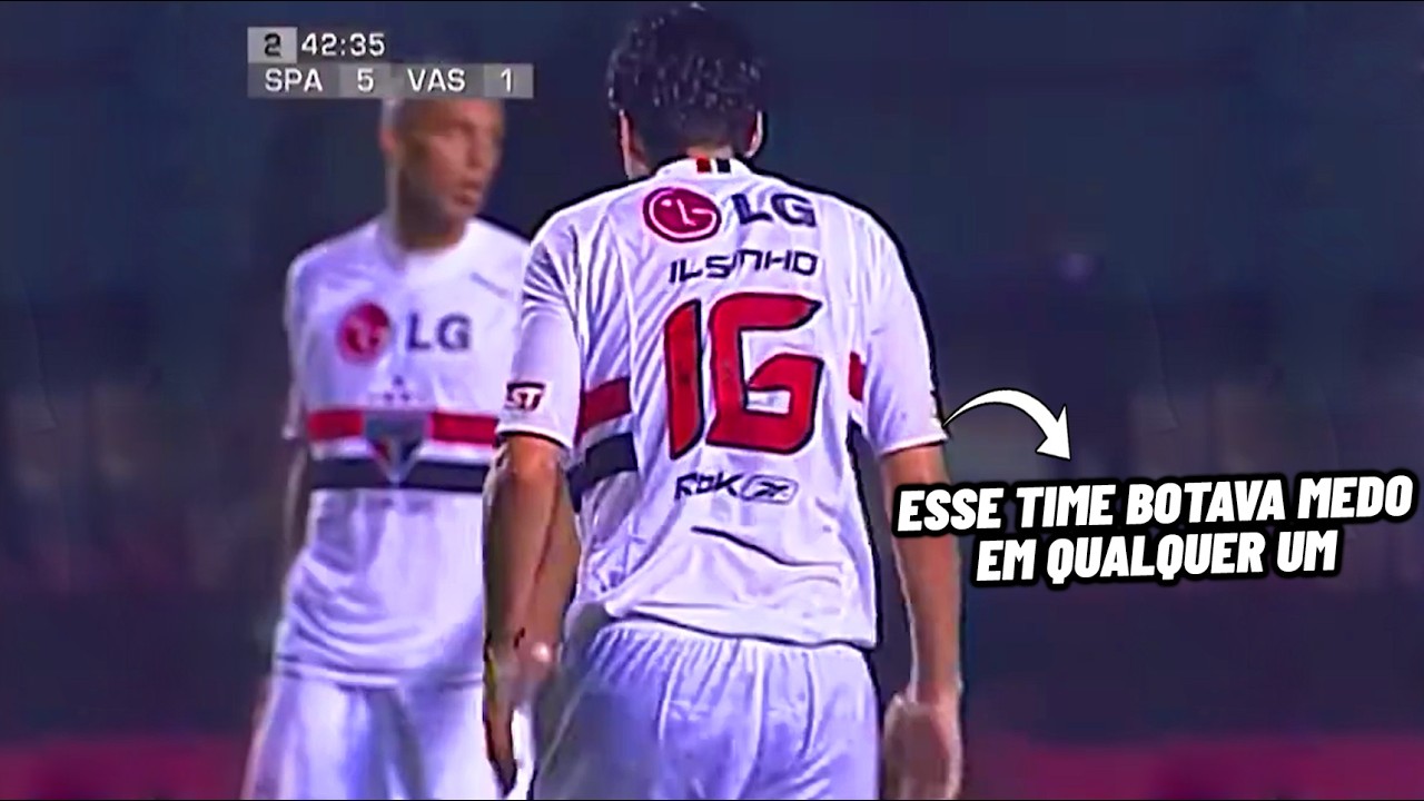 O VASCO ACHOU QUE SEGUIRIA INVICTO, MAS DEU DE CARA COM O SÃO PAULO