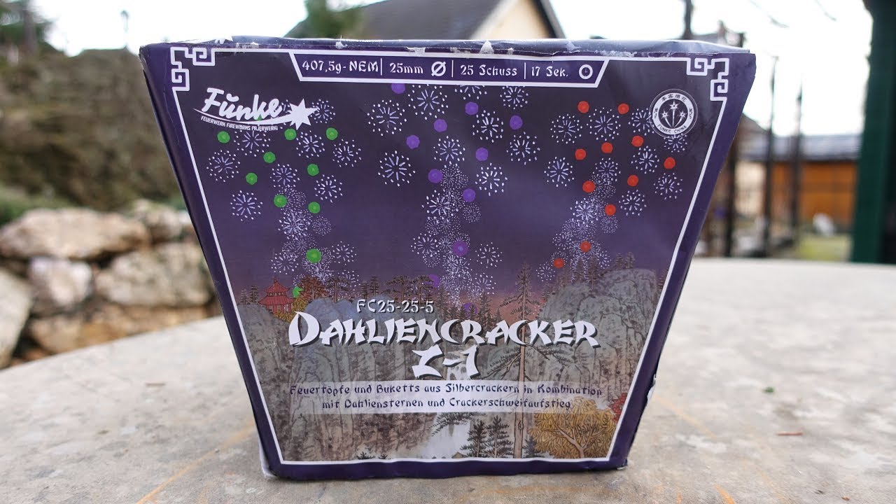 Funke Dahliencracker-Z1 | Mega F&auml;cherbatterie | 24 &euro; | GRO&szlig;E Knisterblumen [Full HD]