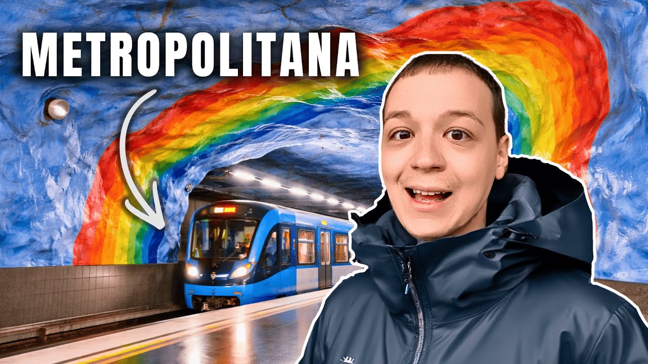 Dentro le STAZIONI più INCREDIBILI di STOCCOLMA 🇸🇪
